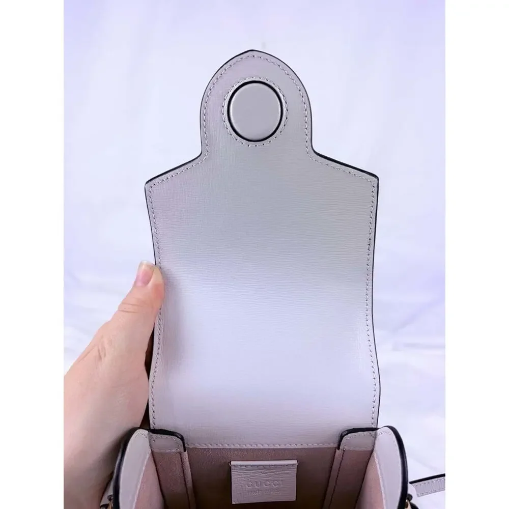 Gucci GG Supreme Horsebit 1955 Mini Vertical Bag SPB-EB-367461